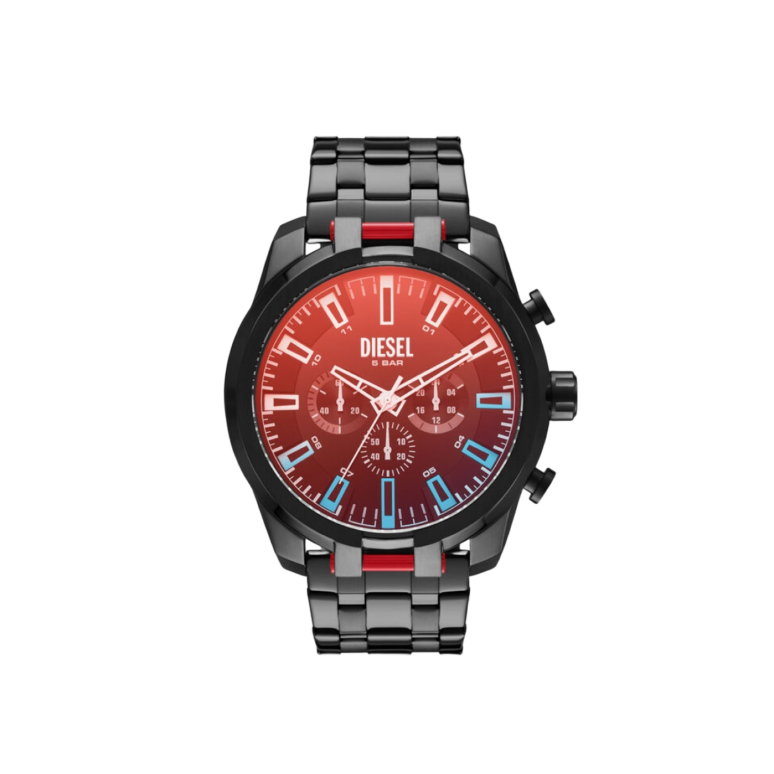 DZ4589 Diesel DZ4589 Split Chronograph 51mm Black Stainless Steel Dark Grey