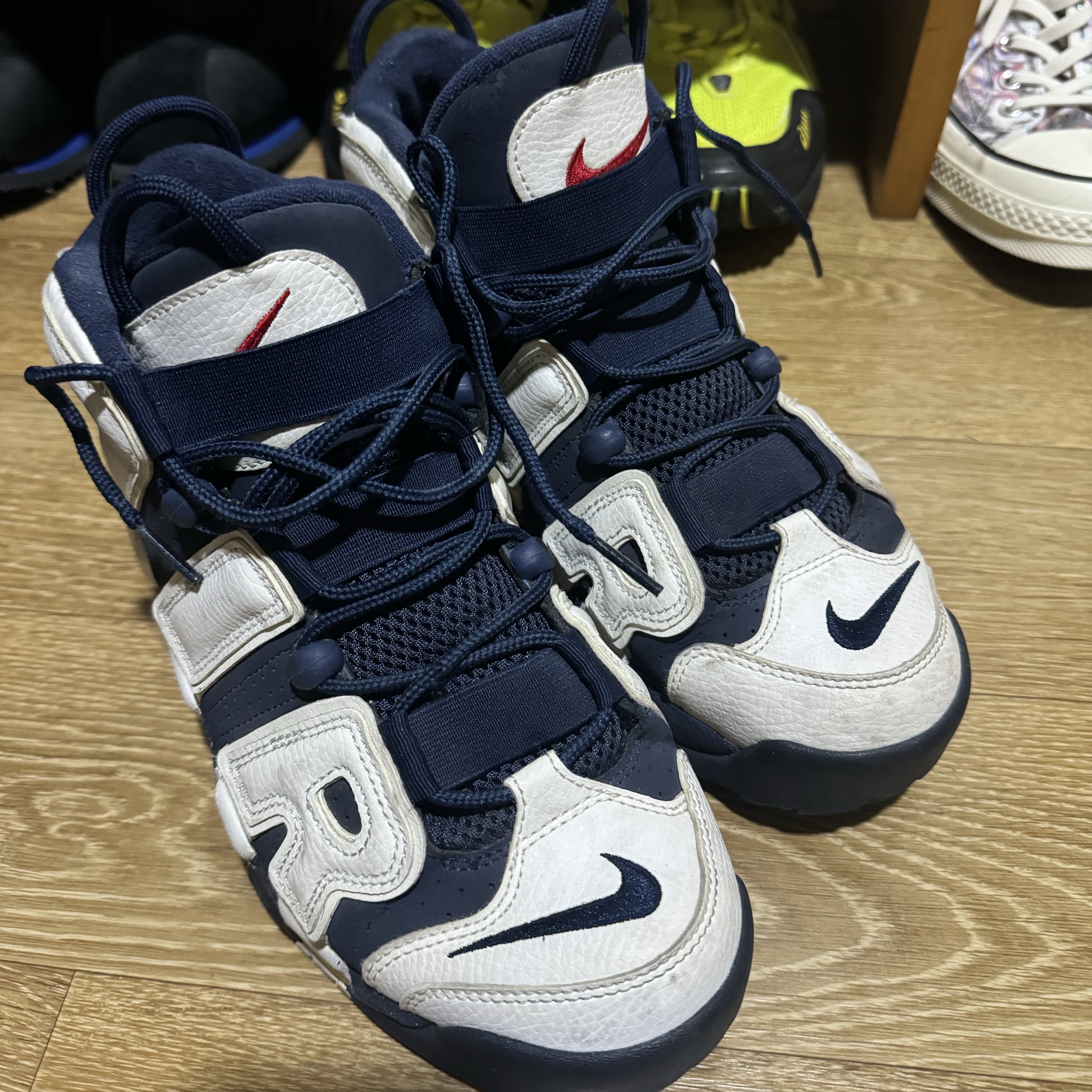 Nike Air More Uptempo Olympic 2020 착용 스타일 - 1