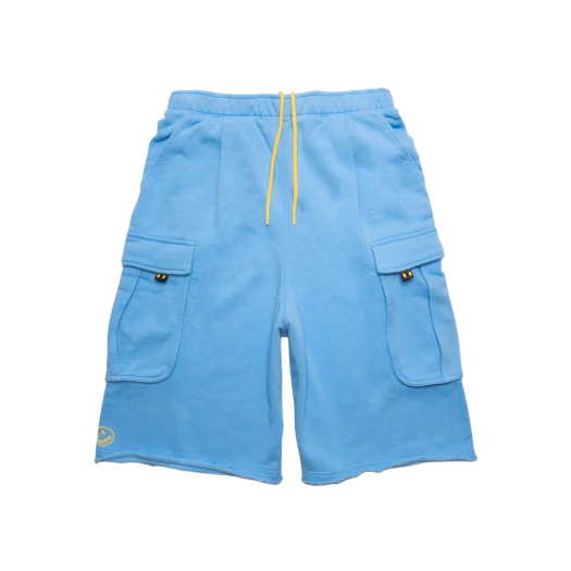 Drew House Oversized Cargo Sweatshorts Pacific Blue