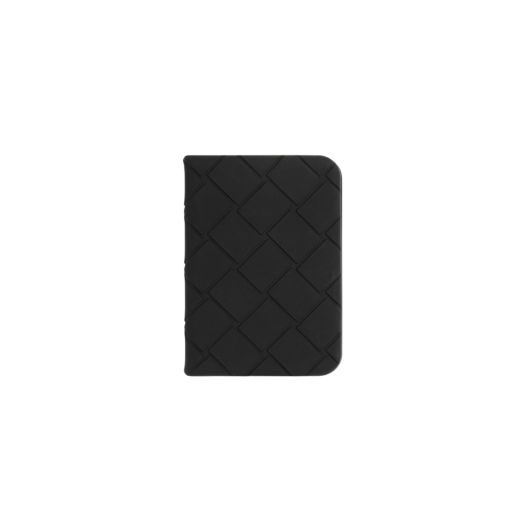 Bottega Veneta Flap Card Case Black