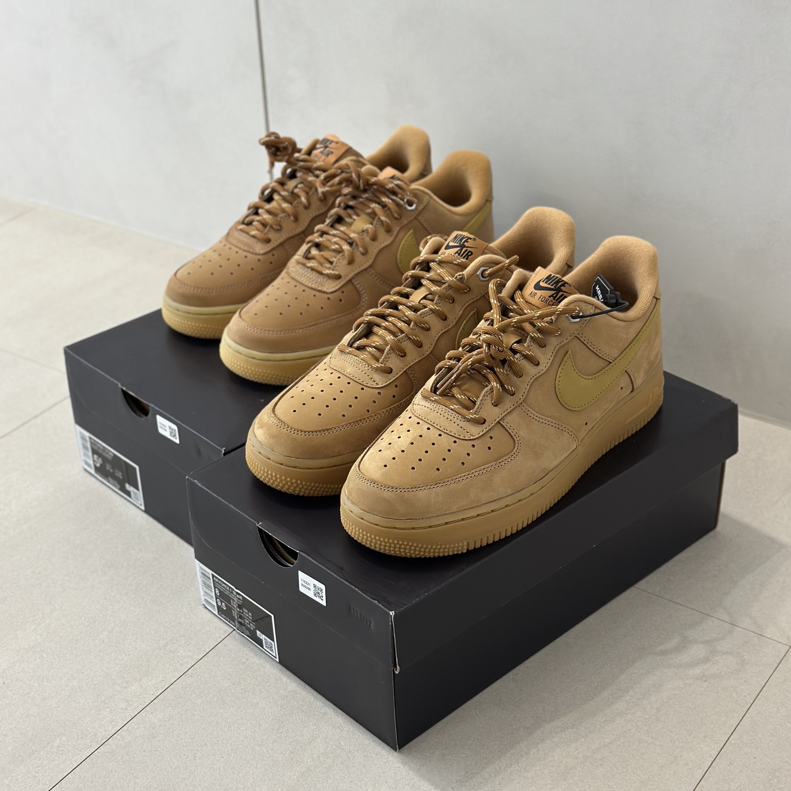 Nike Air Force 1 '07 WB Flax 착용 스타일