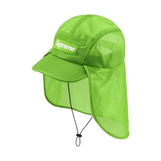 Supreme Mesh Sunshield Camp Cap Lime - 24SS