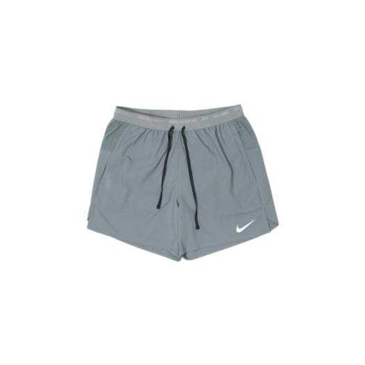DM4756-084 Nike Dri-Fit Stride 5 Inch Brief Lined Running Shorts Smoke Grey Black - Asia