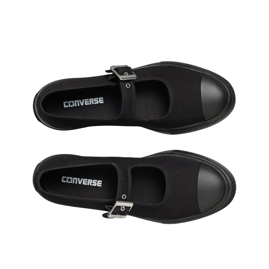(W) 컨버스 올스타 라이트 플츠 MJ Ox 블랙((W) Converse All Star Light PLTS MJ Ox Black) - 2