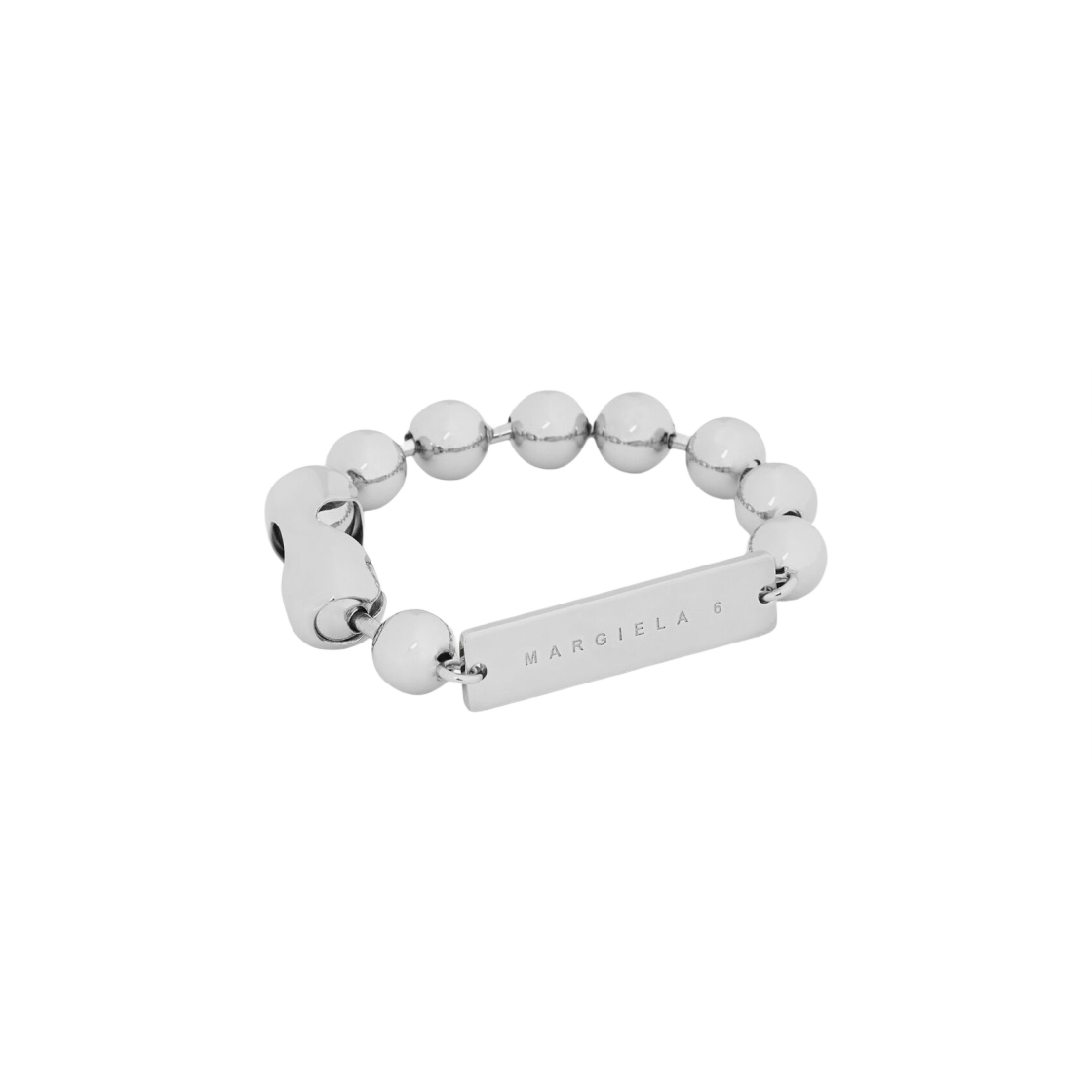 MM6 메종 마르지엘라 밀리터리 볼 브레이슬릿 실버(MM6 Maison Margiela Military Ball Bracelet Silver) - 1