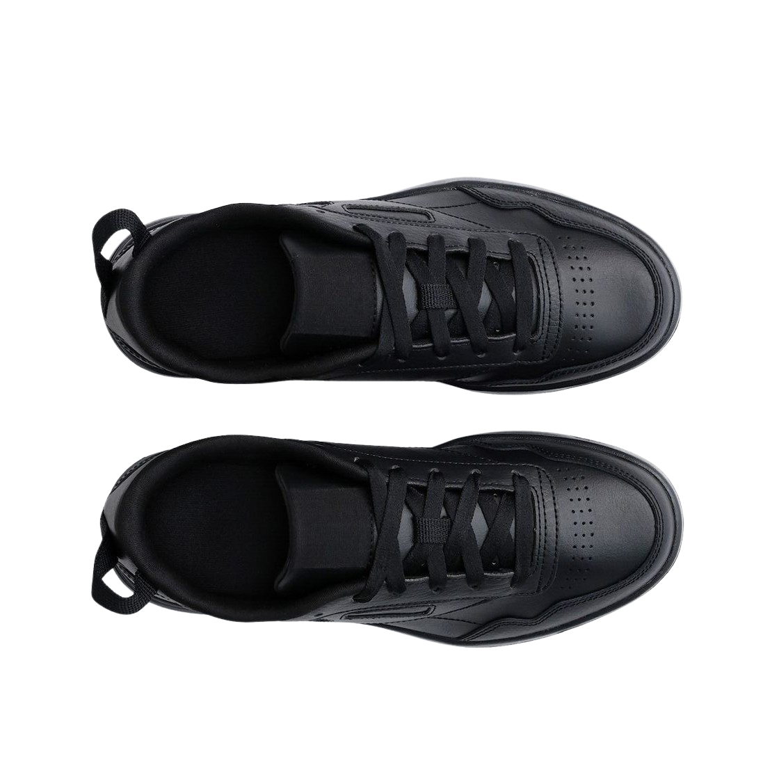 (W) 무인양품 x 리복 코트 스니커즈 블랙((W) MUJI x Reebok Court Sneakers Black) - 2