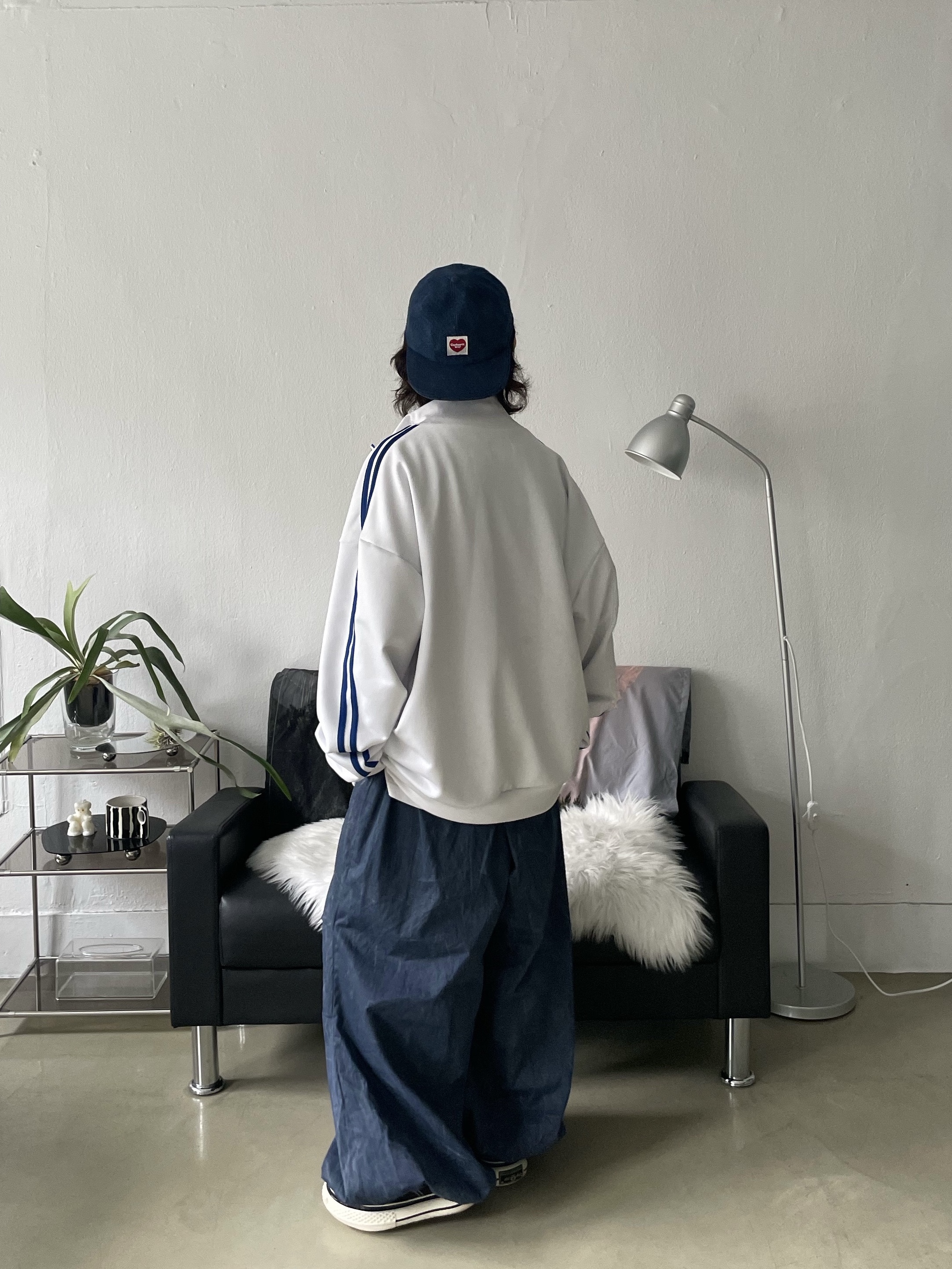 Carhartt WIP Nash Cap Blue 착용 스타일 - 6