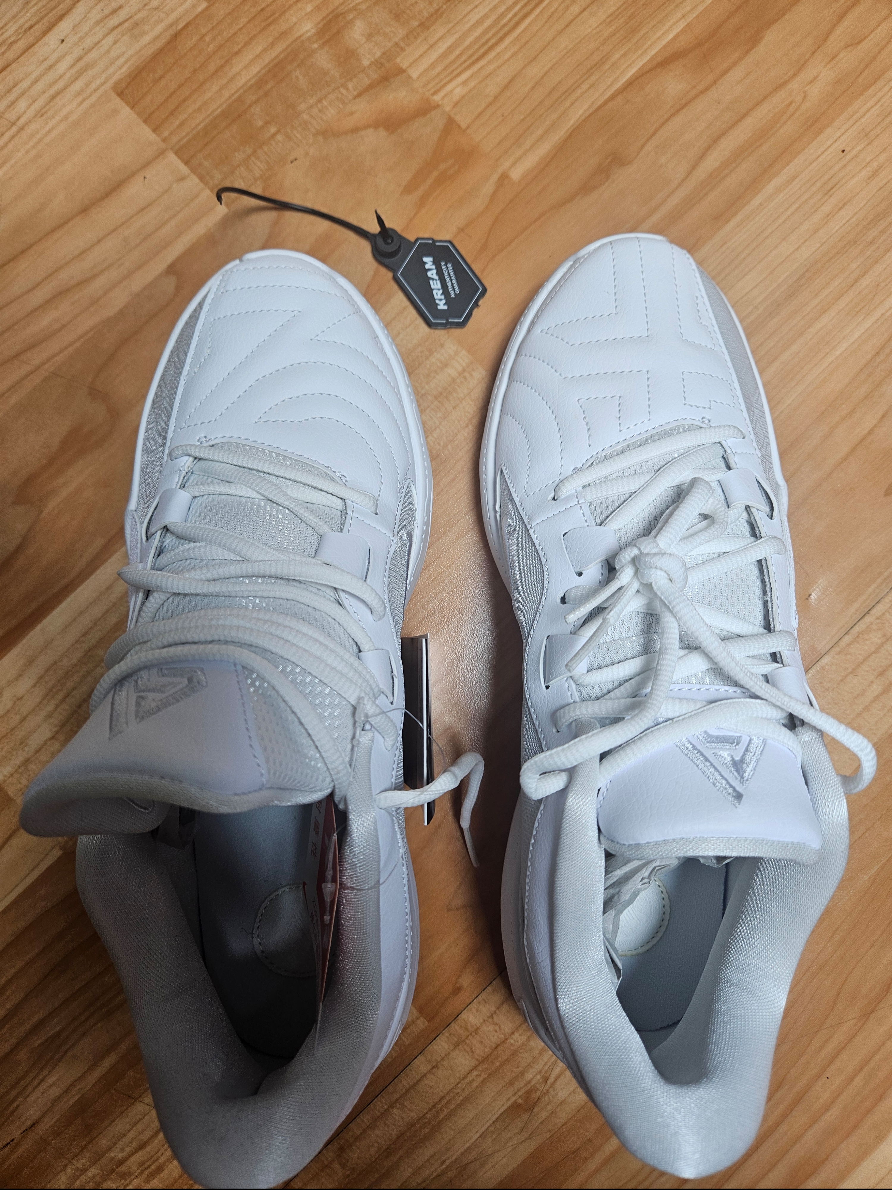 Nike Zoom Freak 5 TB EP Triple White 착용 스타일 - 2
