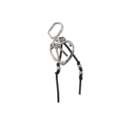 Assay Big Heart Lock Keyring