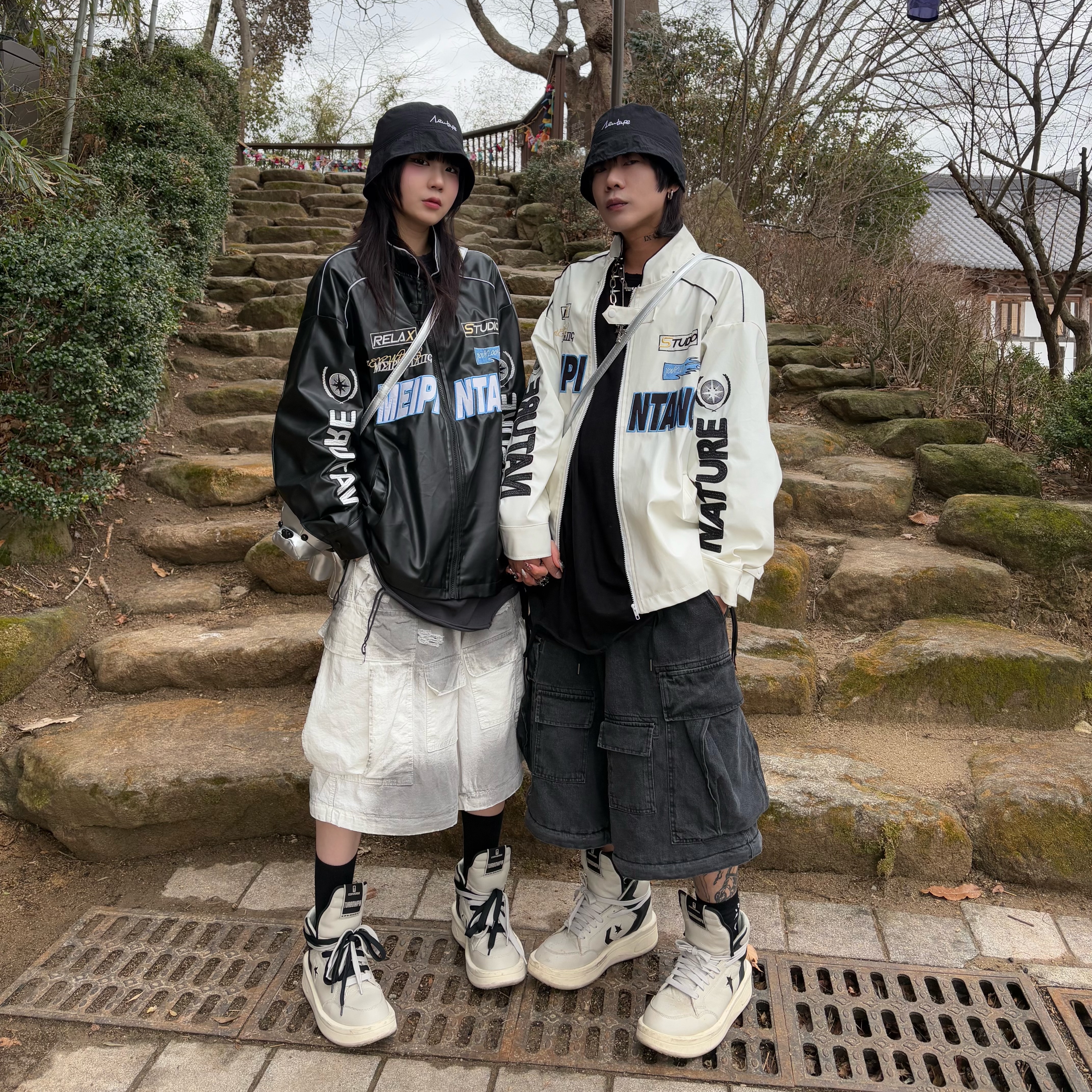 Converse x Drkshdw Turbowpn Pelican 착용 스타일 - 2