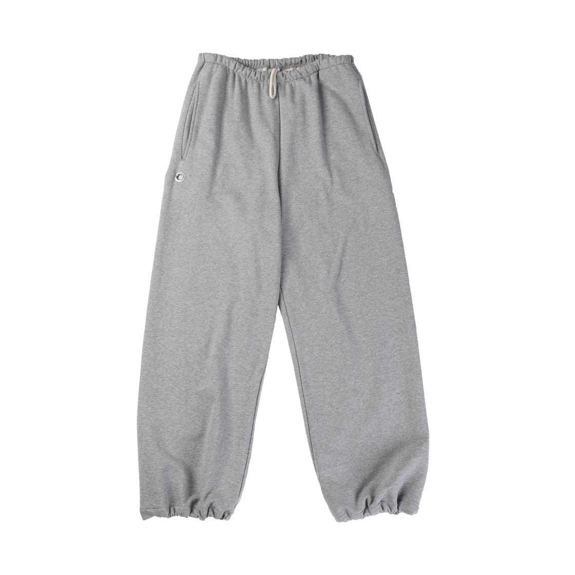 뎁크 아일렛 스웻 팬츠 그레이(Depc Eyelet Sweat Pants Gray)