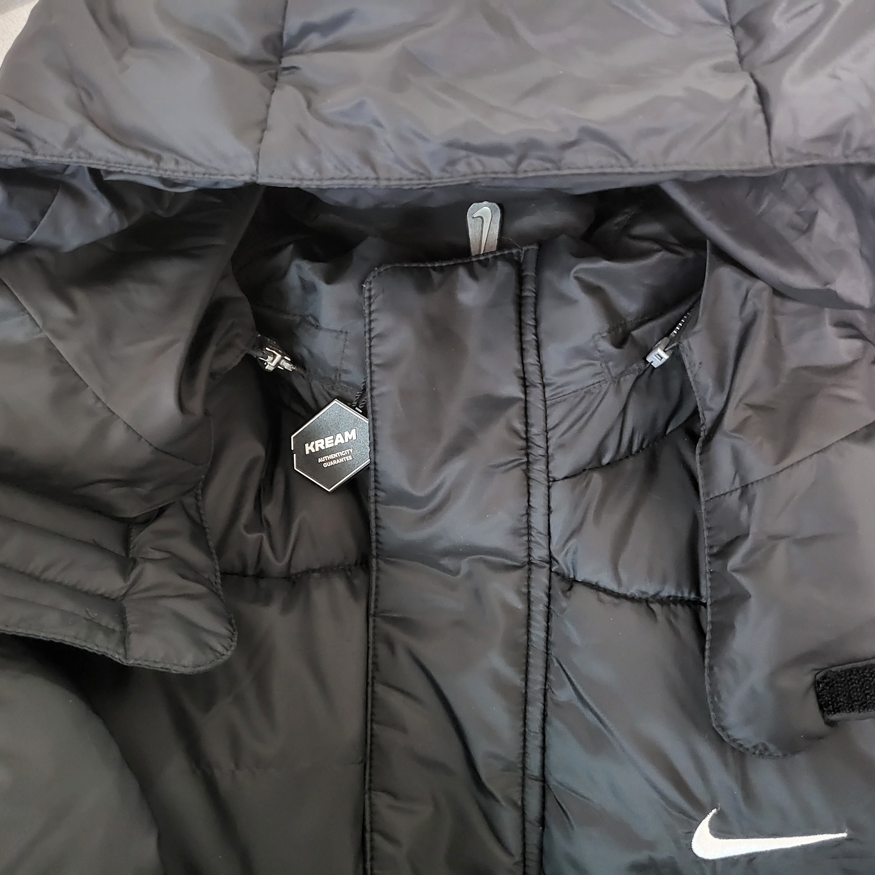 Nike Life Therma-Fit Puffer Jacket Black - Asia 착용 스타일 - 1