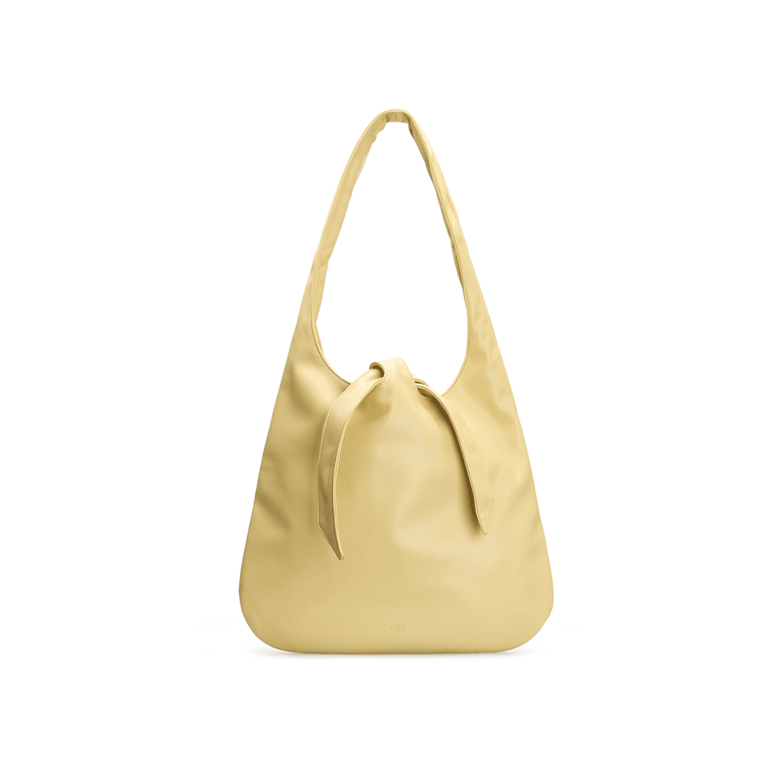꼬모드빈티지 타이 숄더백 3컬러 (블랙,라이트옐로우,크림)(Kommod Vintage Tie Bag 3Color (Black,Cream,Light Yellow)) - 3