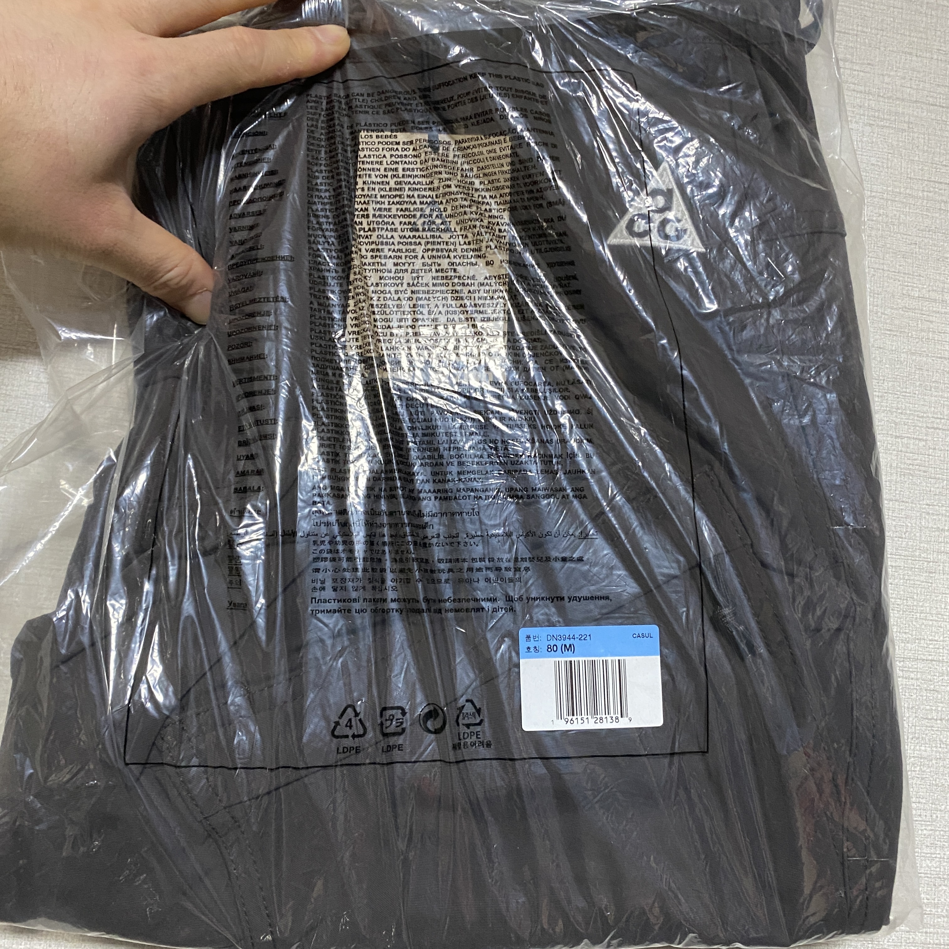 Nike ACG Smith Summit Cargo Pants Velvet Brown - Asia 착용 스타일