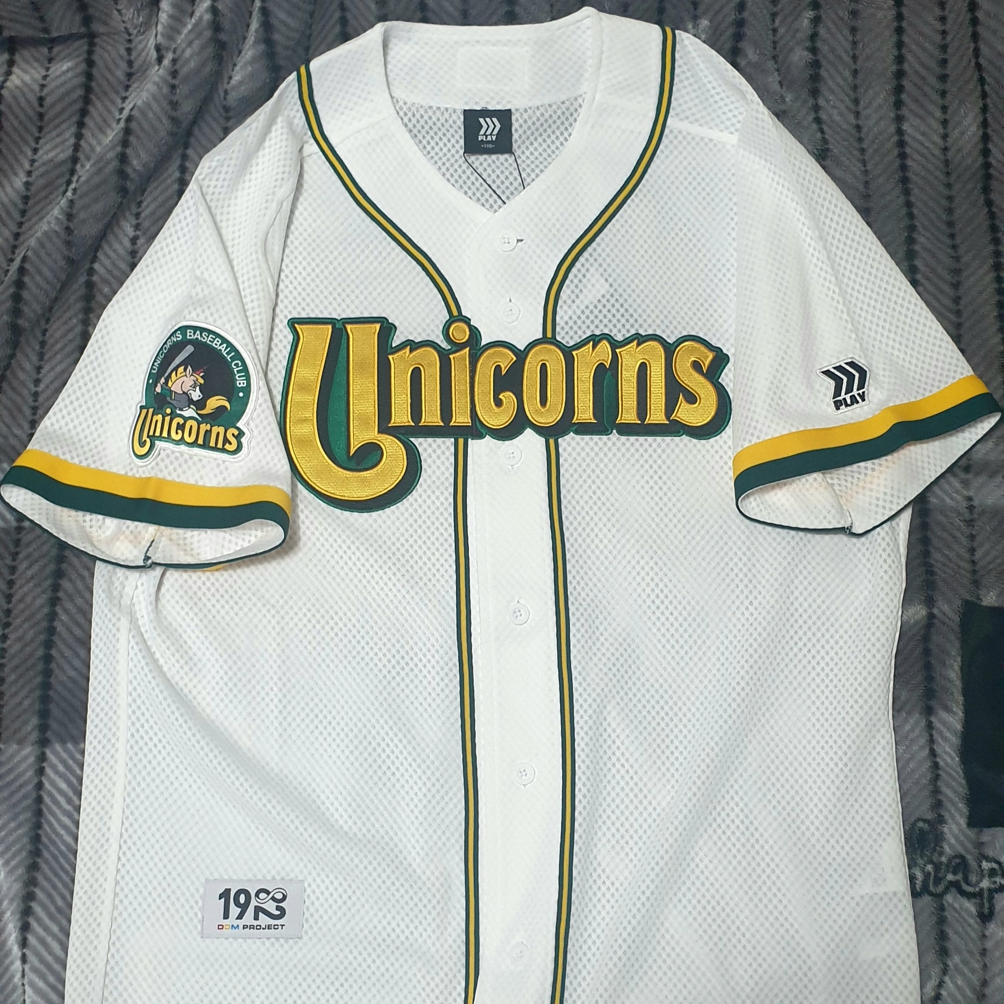 WILLBE PLAY Unicorns Jersey White 착용 스타일