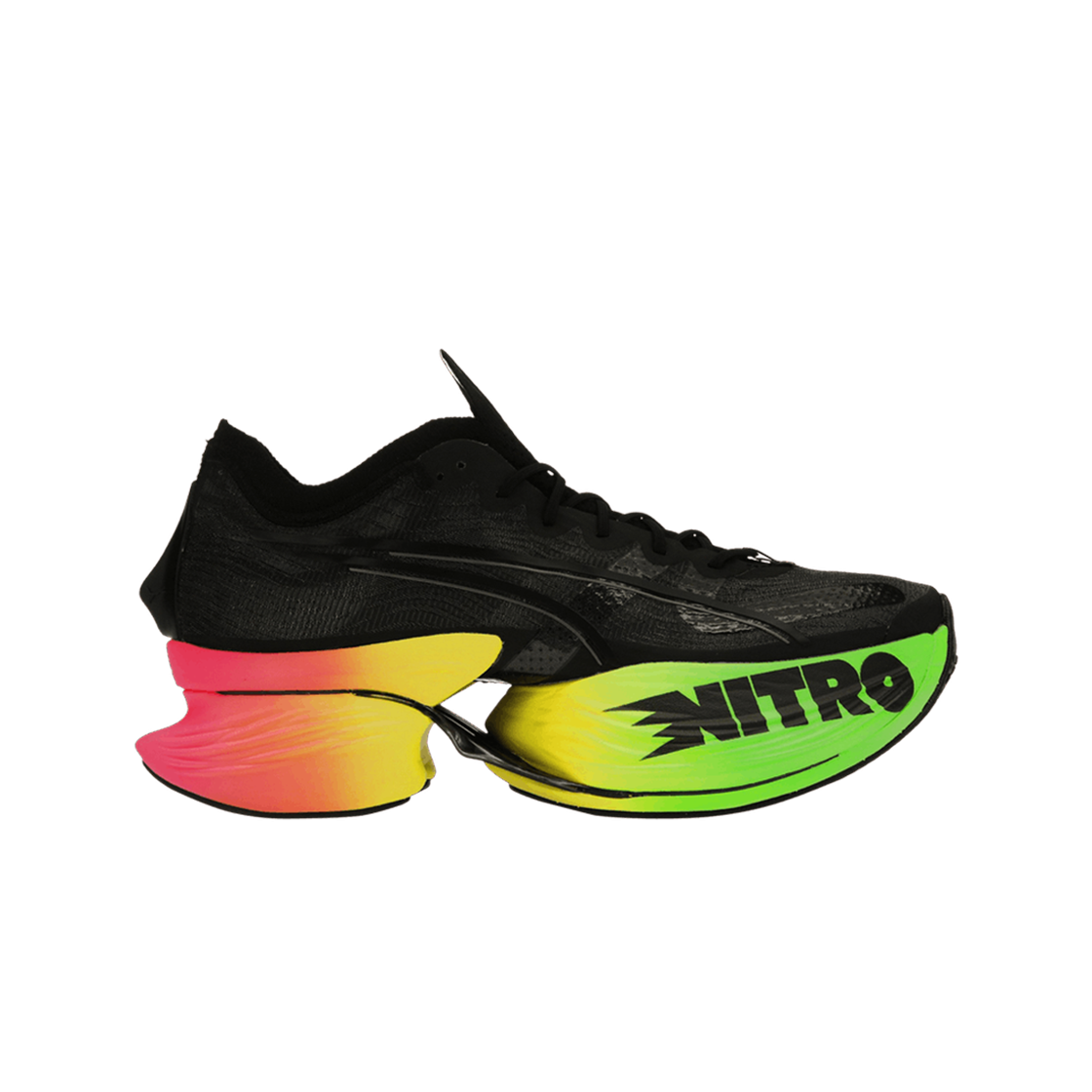 379068-01 Puma Fastroid Nitro Black Green Gecko