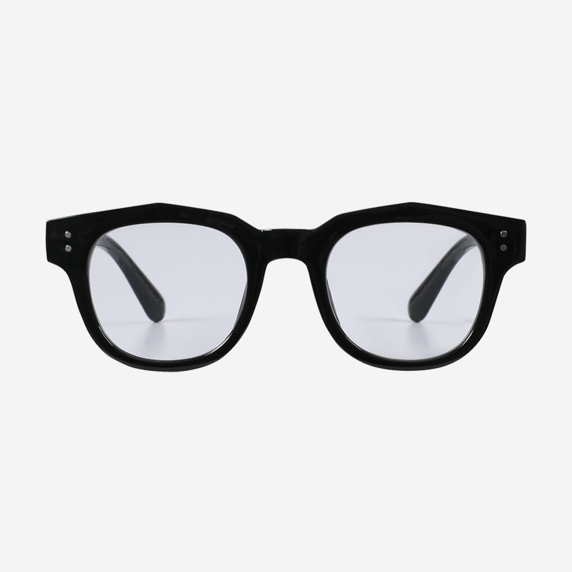 무센트 시그니처 로고 포인트 안경 B타입 블랙(MUCNET Signature Logo Point Glasses B Type Black) - 2