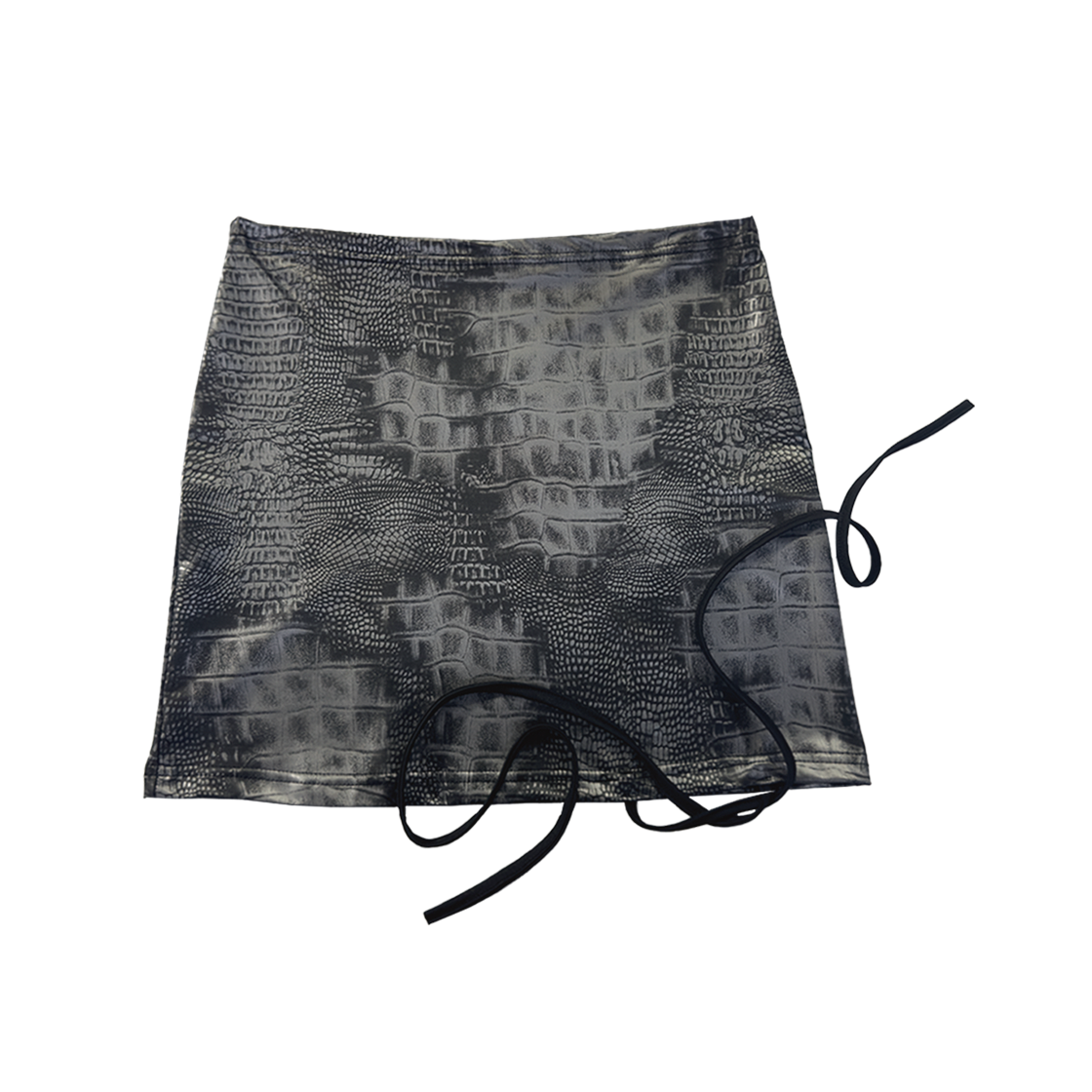 아쎄이 파이톤 미니 스커트(Assay Python Print Mini Skirt)