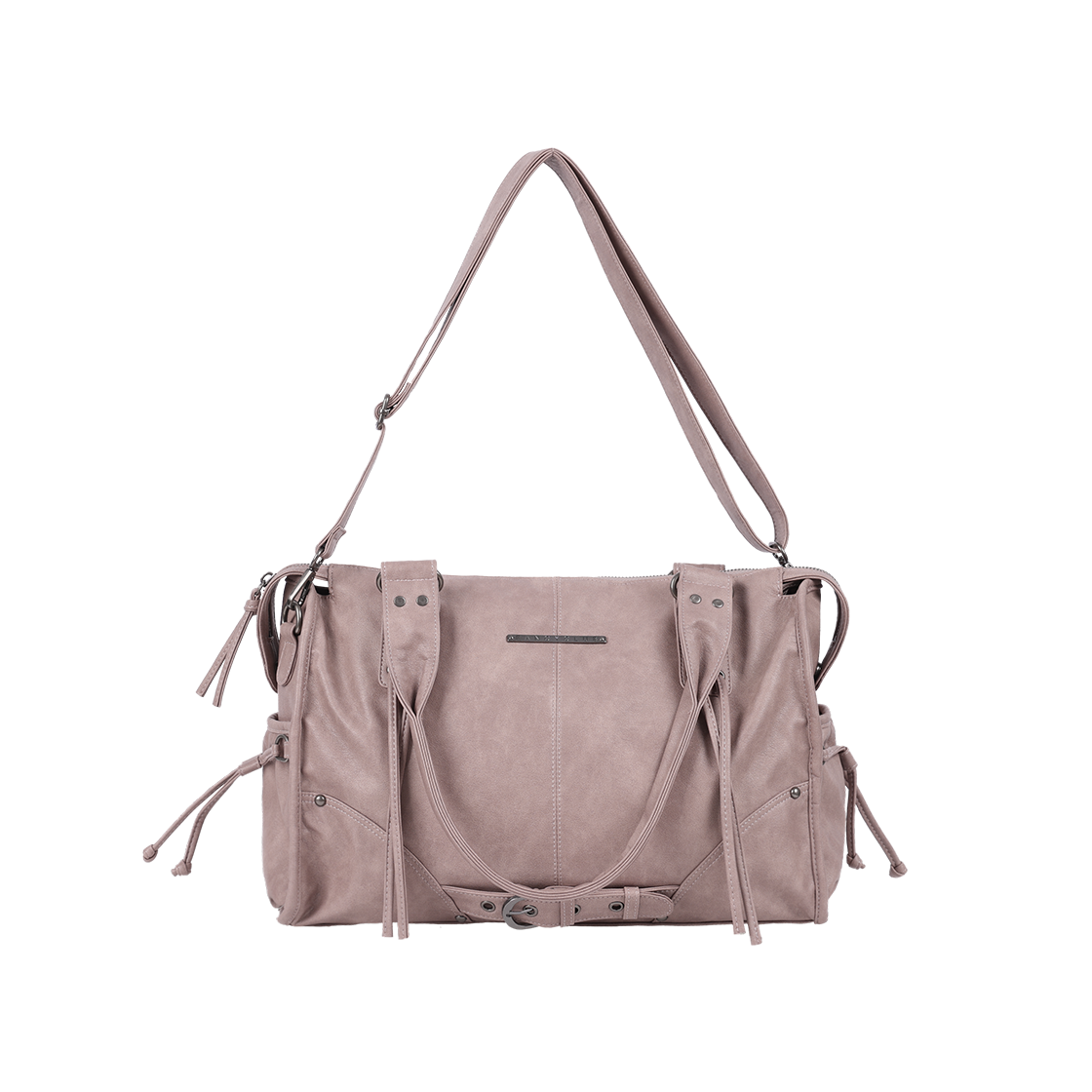 韓国女子 人気 [NASTY FANCY CLUB] BELTED WASHING LEATHER BAG FANCY CLUB】BELTED WASHING LEATHER BAG / 【ファンシークラブ