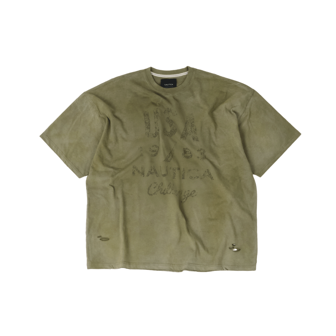 【NAUTICA×UNDERMYCAR】25ss LETTERING STAMP TEE 노티카 X 언더마이카 세일링 스탬프 티셔츠 | Undermycar | KREAM