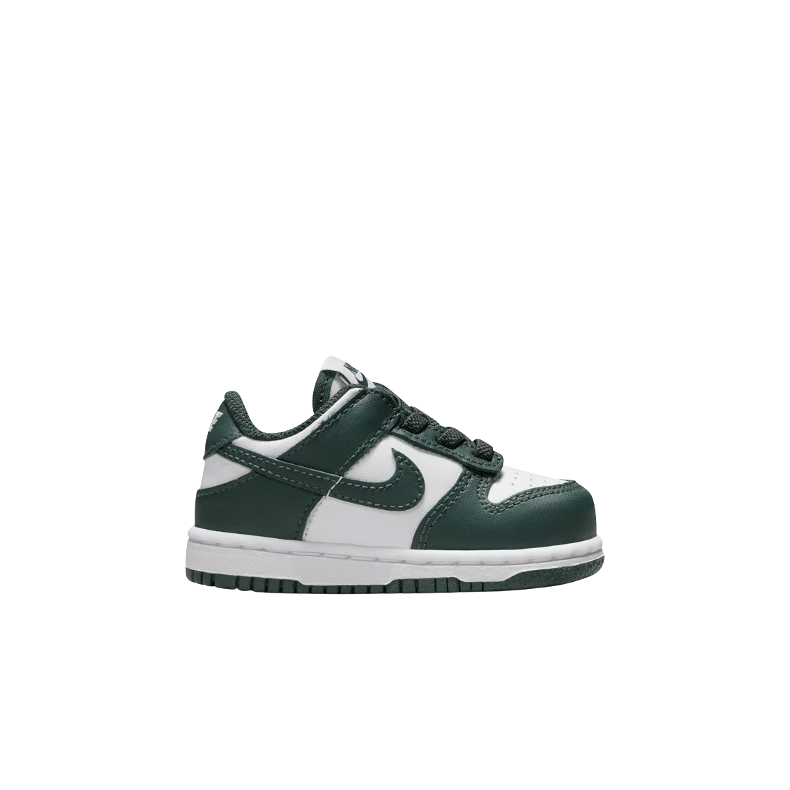 FB9107-120 (TD) Nike Dunk Low White Vintage Green
