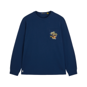 [20% 적립] Polo Ralph Lauren Classic Fit Embroidered Jersey T-Shirt Eastside Royal - 25SS