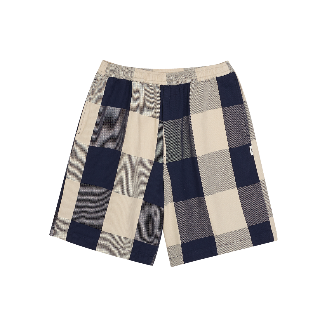 울리치 버팔로 체크 쇼츠 네이비 - 25SS(Woolrich Buffalo Check Shorts Navy - 25SS)