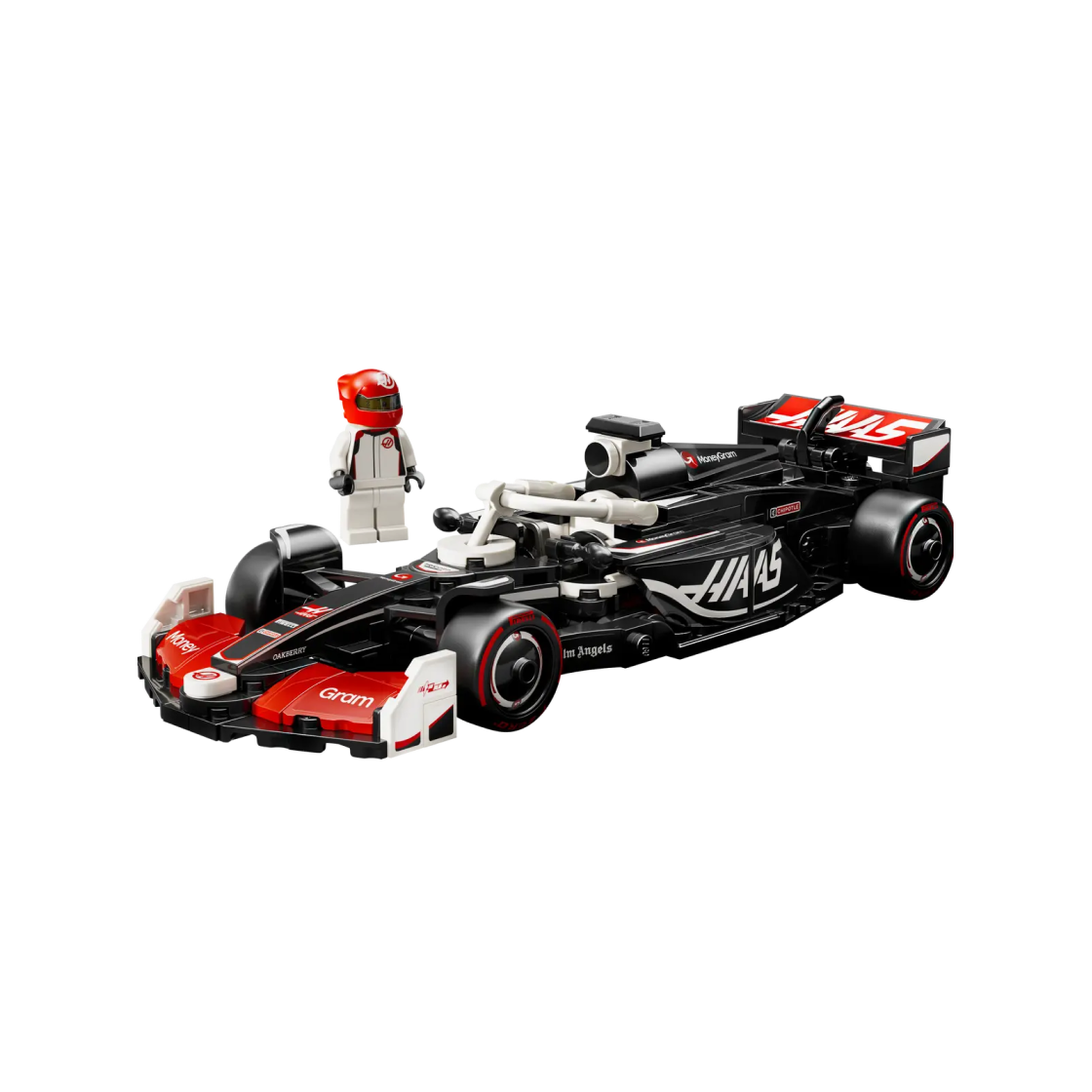 레고 스피드 챔피언 머니그램 하스 F1 팀 VF-24 경주용 자동차(Lego Speed Champions MoneyGram Haas F1 Team VF-24 Race Car)
