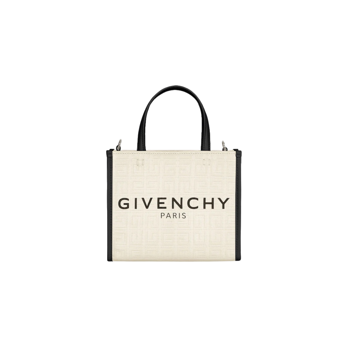 지방시 4G 코팅 캔버스 미니 G 토트 쇼핑백 아이보리(Givenchy Mini G Tote Shopping Bag in 4G Coated Canvas Ivory)