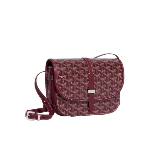 Goyard Belvedere PM Bag Burgundy