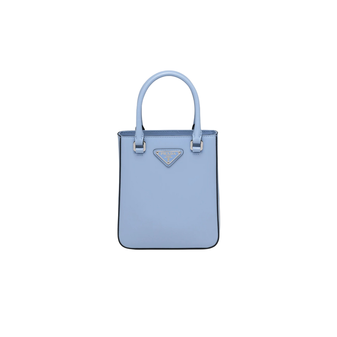 프라다 스몰 브러쉬드 레더 토트 셀레스트(Prada Small Brushed Leather Tote Celeste) - 1