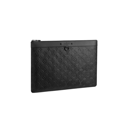 Louis Vuitton Pochette Monogram Shadow Black