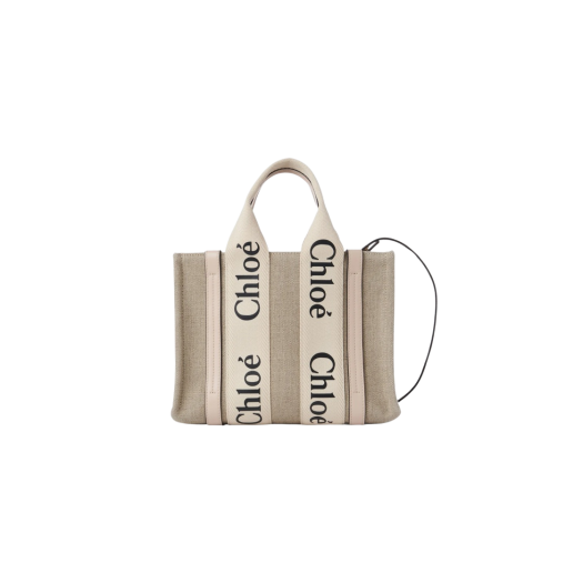 CHC22AS397I266J5 Chloe Woody Small Tote Bag Cement Pink