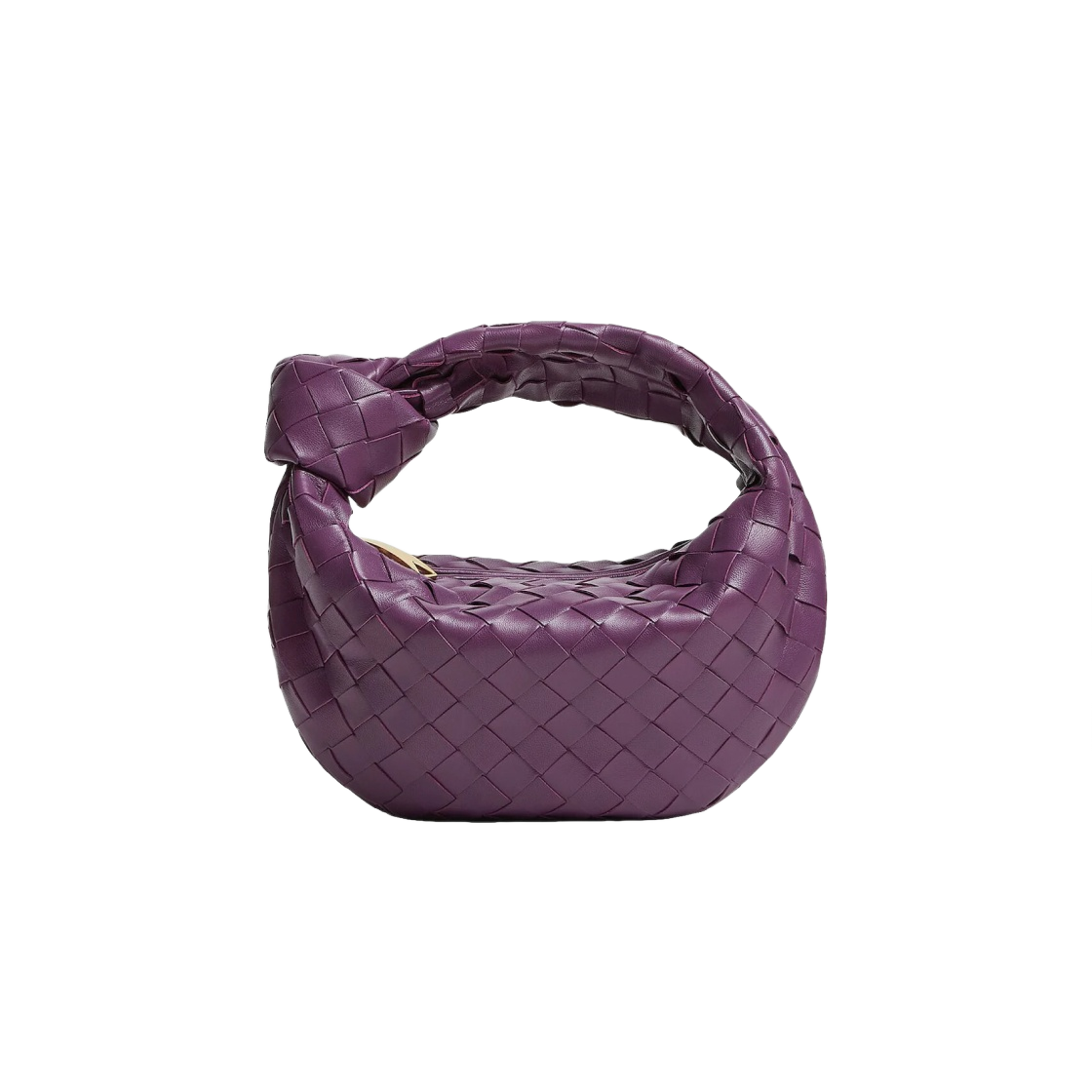 보테가 베네타 미니 레더 조디백 에그플랜트(Bottega Veneta Mini Leather Jodie Eggplant) - 1
