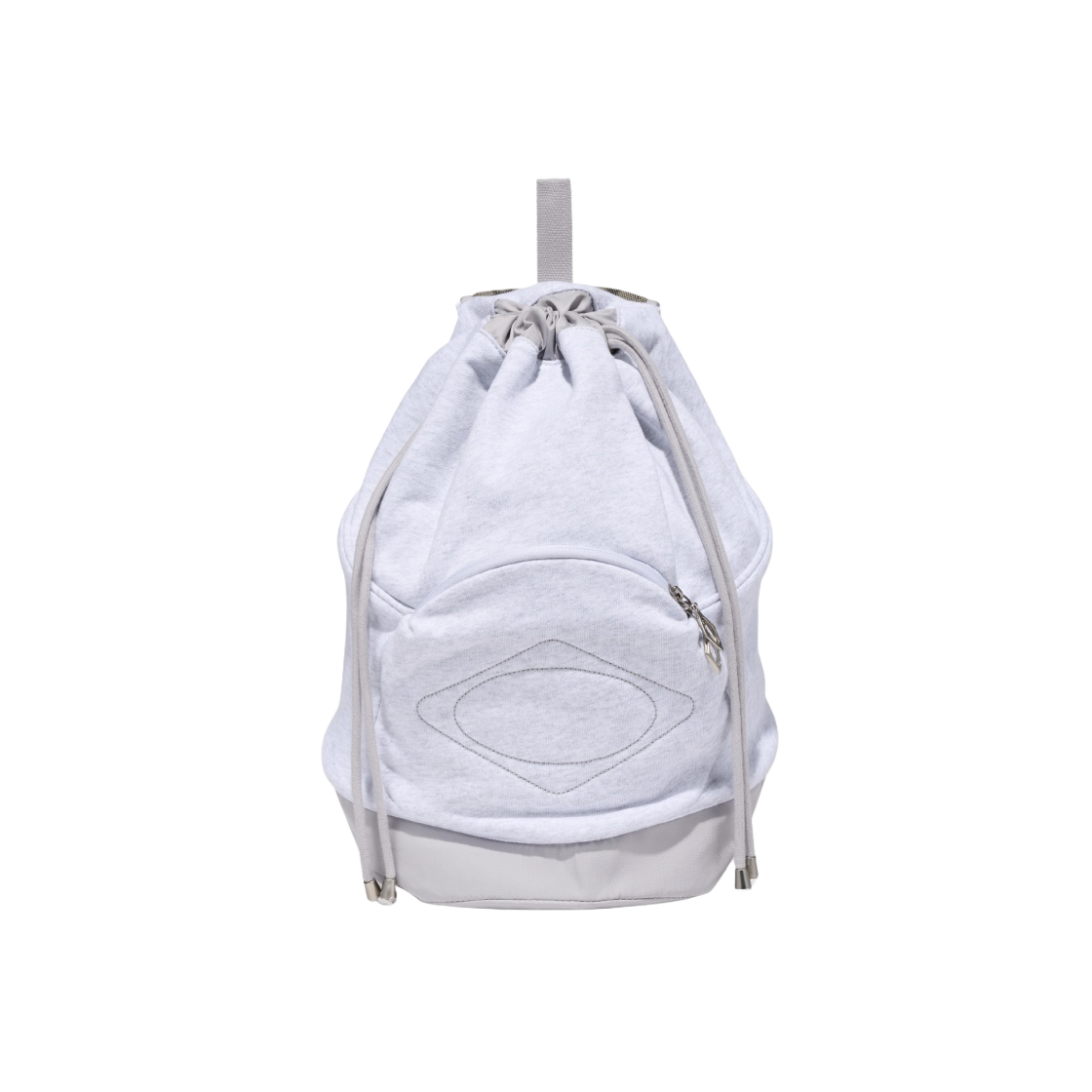 미스치프 드로우스트링 더플백 라이트 멜란지 그레이(Mischief Drawstring Duffle Bag Light Melange Grey)