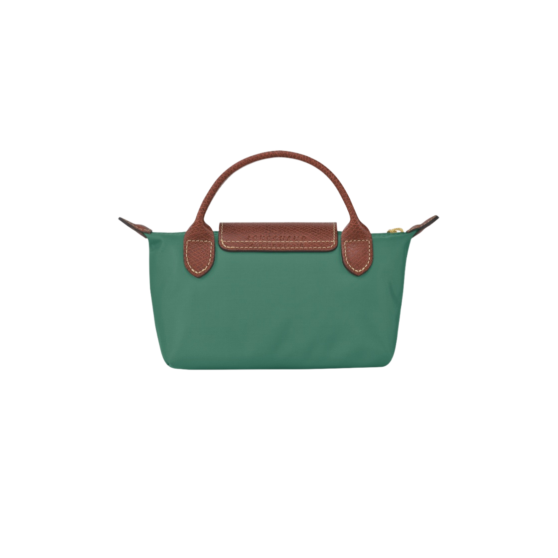 34175089P84 Longchamp Le Pliage Original Handle Pouch Sage - #3