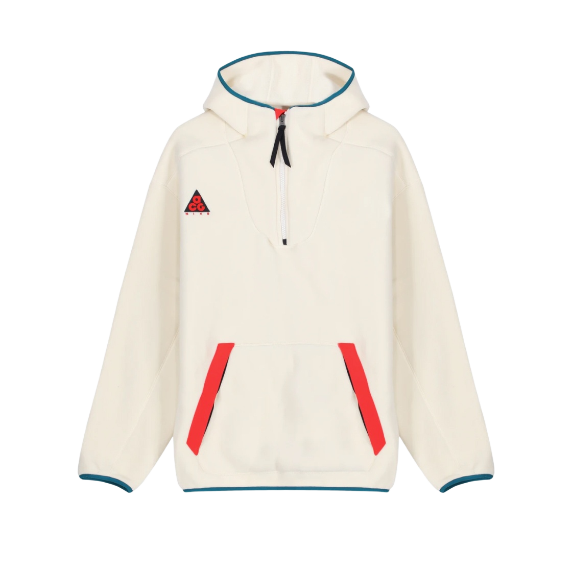 nike acg sherpa fleece hoodie cream