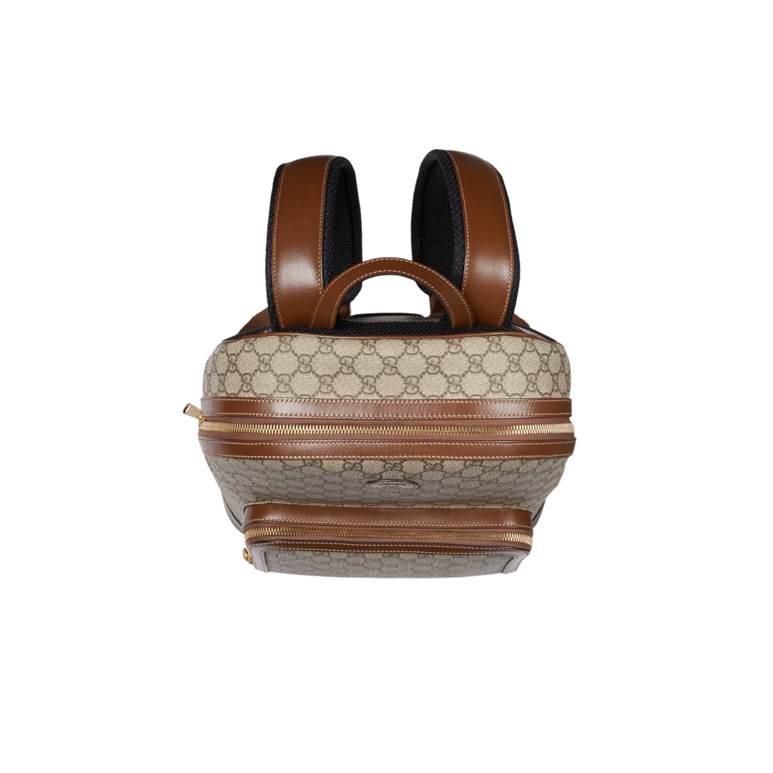구찌 인터로킹 G 백팩 베이지 에보니(Gucci Backpack with Interlocking G Beige Ebony) - 5