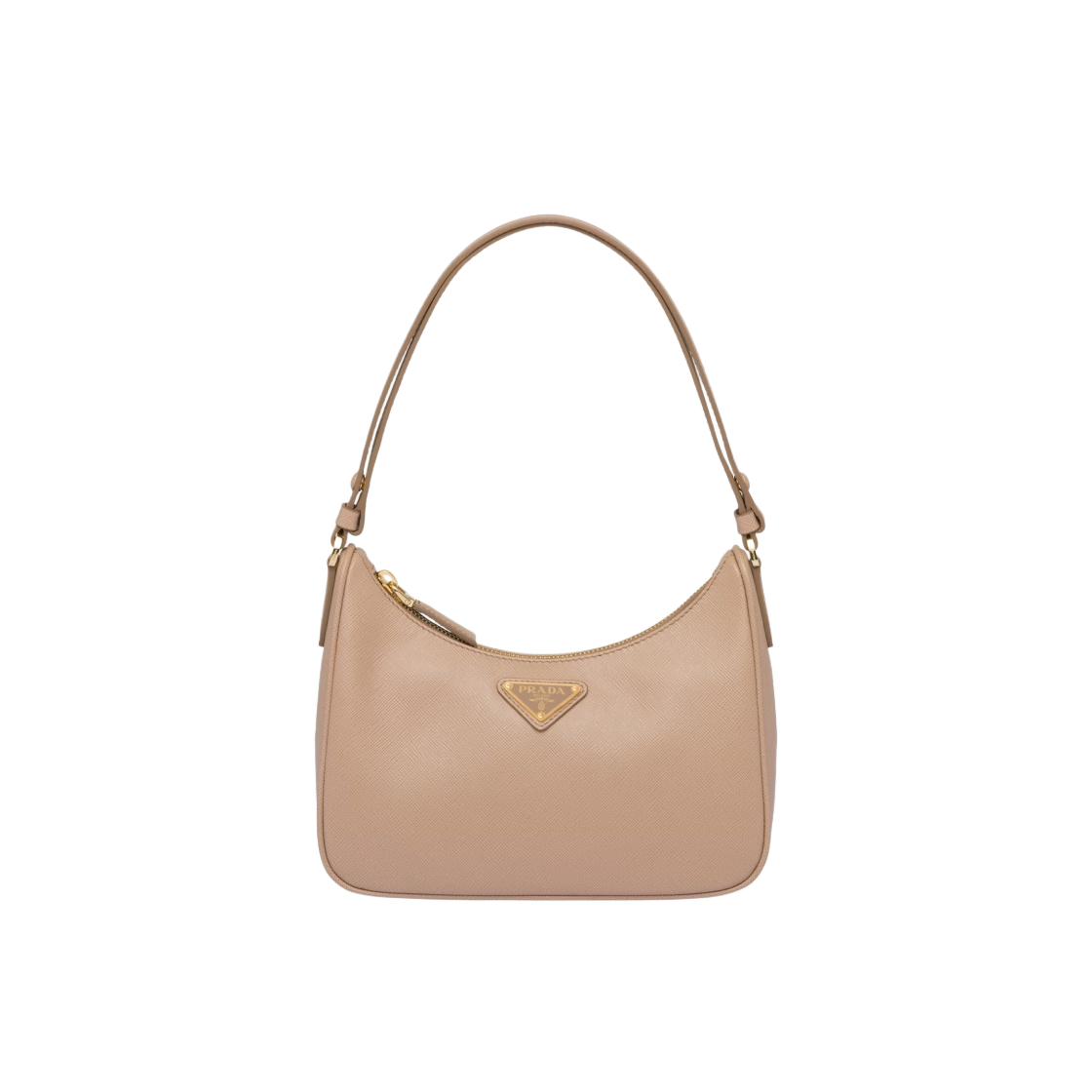 1BC204-NZV-F0MUH Prada Re-Edition Saffiano Leather Mini Bag Cameo Beige