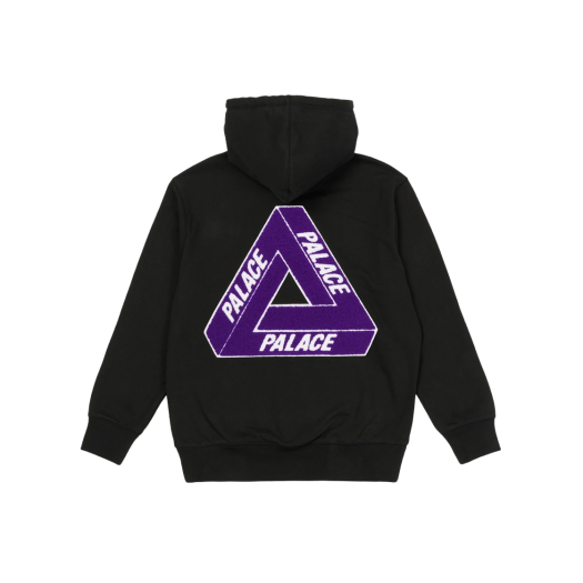★25SS WEEK3★Palace Duo Logo Hood 팔라스 듀오 로고 후드 블랙 - 25SS | Palace | KREAM