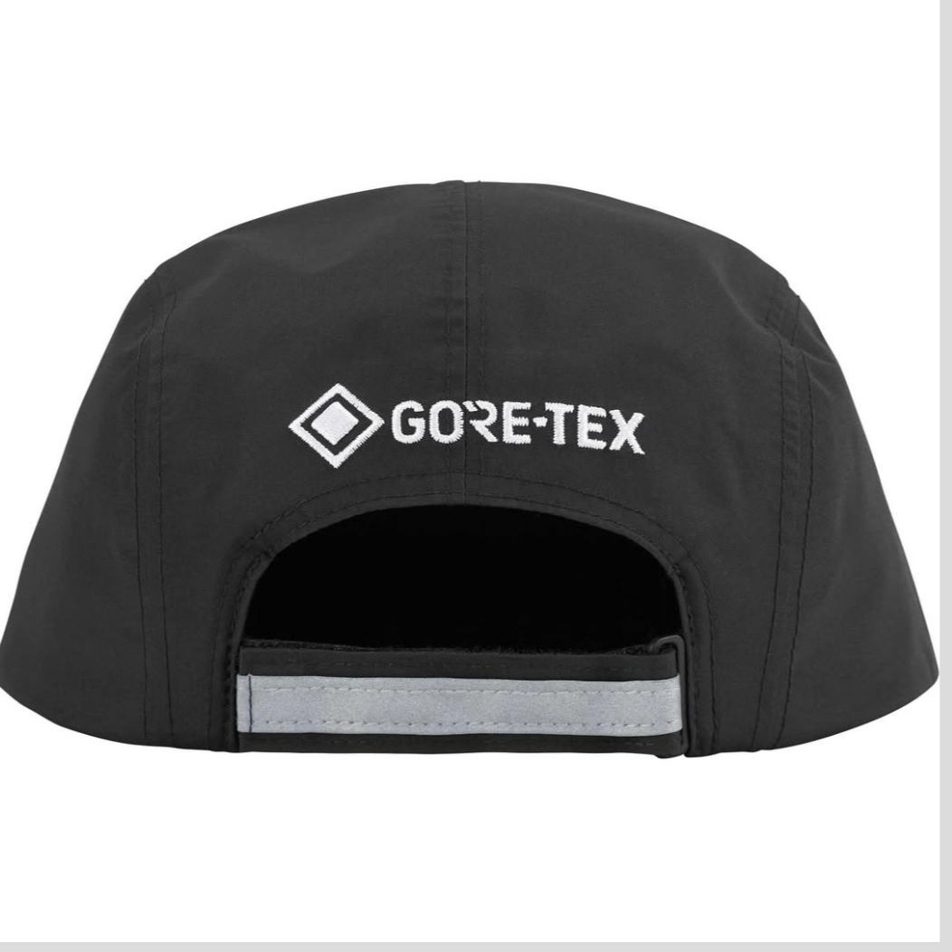 Supreme Gore-Tex Camp Cap Navy - 25SS, Supreme Gore-Tex Camp Cap Black - 25SS 착용 스타일 - 5