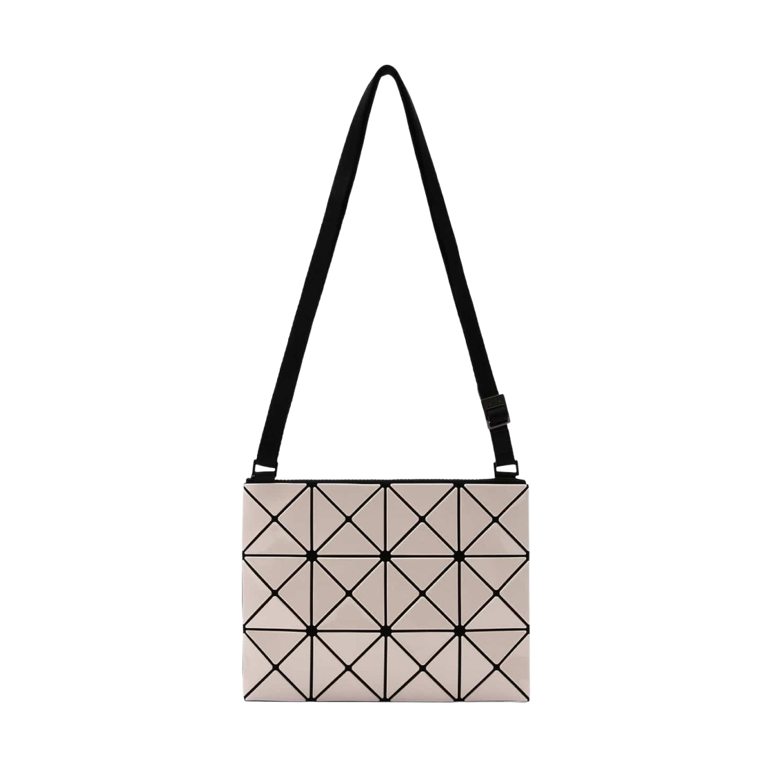 AG056-40 Bao Bao Issey Miyake Lucent Crossbody Bag Beige