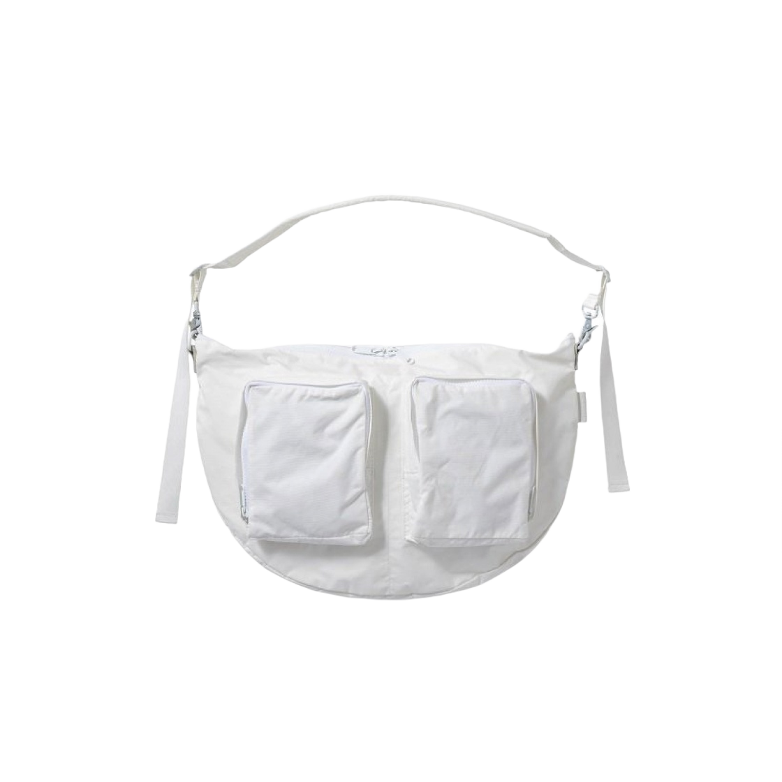 아미아칼바 버즈 아이 바디백 화이트(Amiacalva Birds Eye Body Bag White)