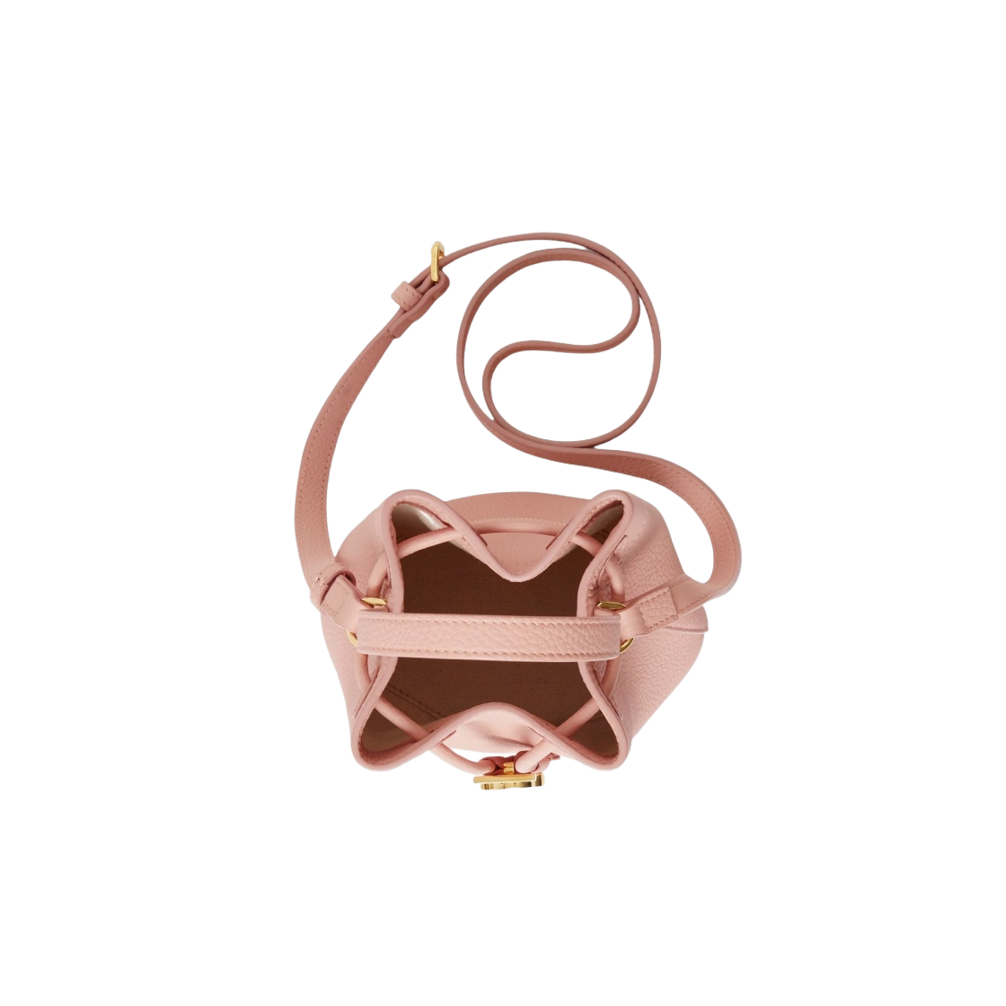 버버리 미니 TB 버킷백 더스키 핑크(Burberry Mini TB Bucket Bag Dusky Pink) - 4