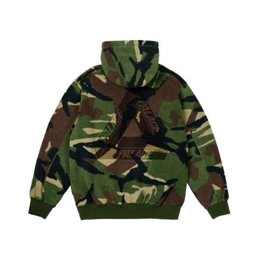Palace Polartec Lazer Hood Woodland DPM - 23FW