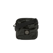 Stone Island 90270 Mussola Gommata Canvas Map Holder Bag Dark Green - 22FW