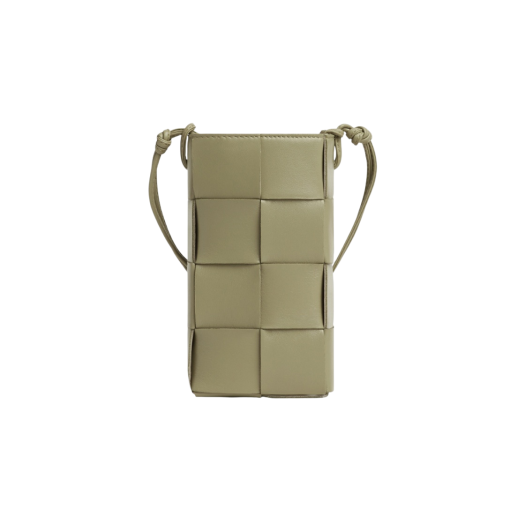 Bottega Veneta Mini Cassette Crossbody Bag Travertine