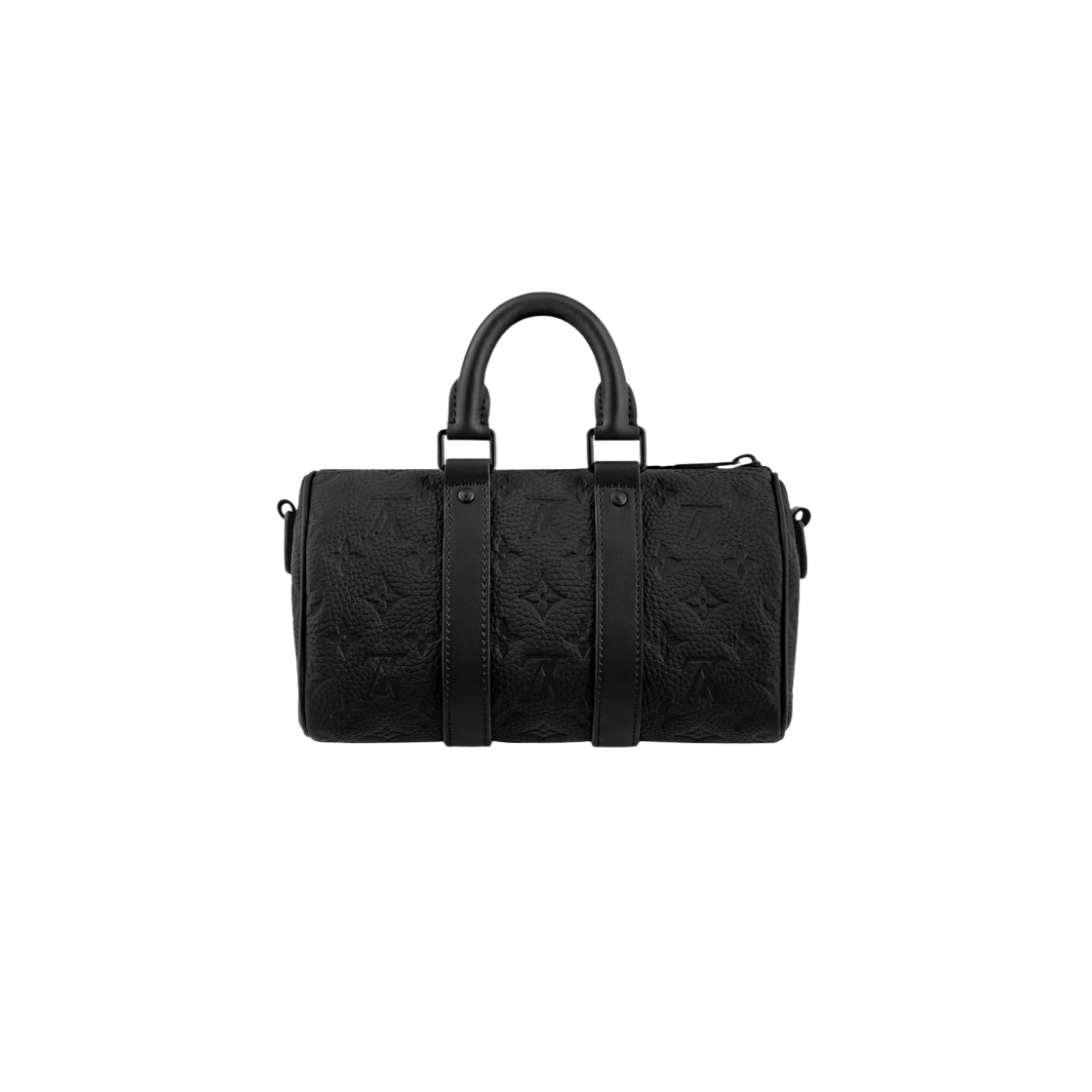 M20900 Louis Vuitton Keepall Bandouliere 25 Taurillon Monogram Black - #3