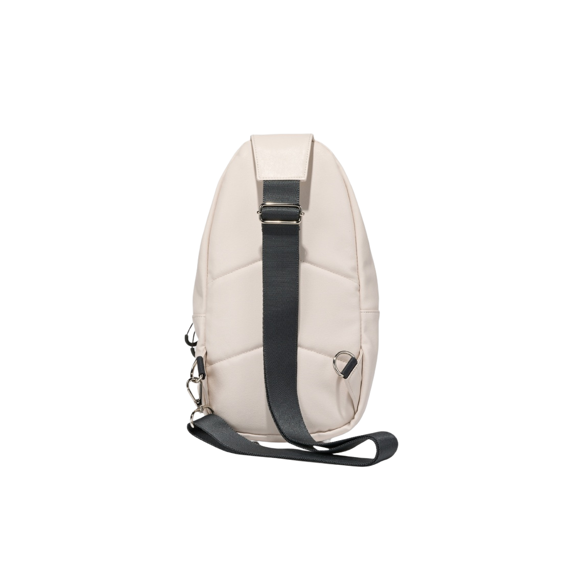 MISCHIEF★FOLDABLE LEATHER SLING BAG★レザー スリング バッグ 미스치프 폴더블 레더 슬링백 아이보리 차콜 | Mischief | KREAM