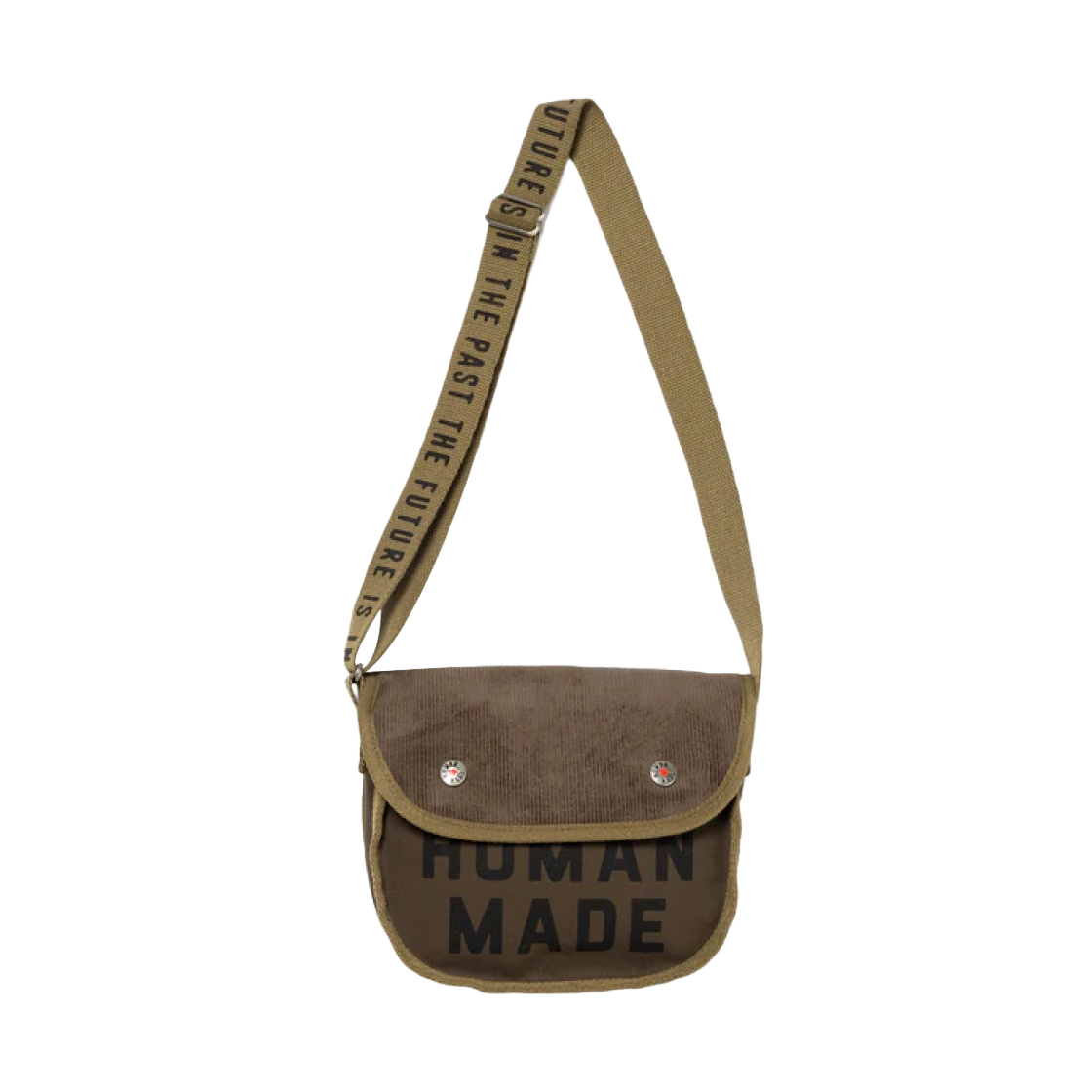 휴먼 메이드 투웨이 숄더백 올리브 드랩 | Human Made | KREAM